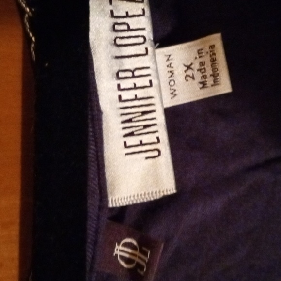 Jennifer Lopez tank top 2x blue - Picture 2 of 5